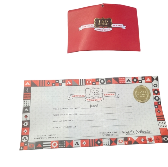 FAO Schwarz Teddy Bear Plush Varsity Jacket 12" Stuffed Animal Toy Brown Black - Picture 8 of 11